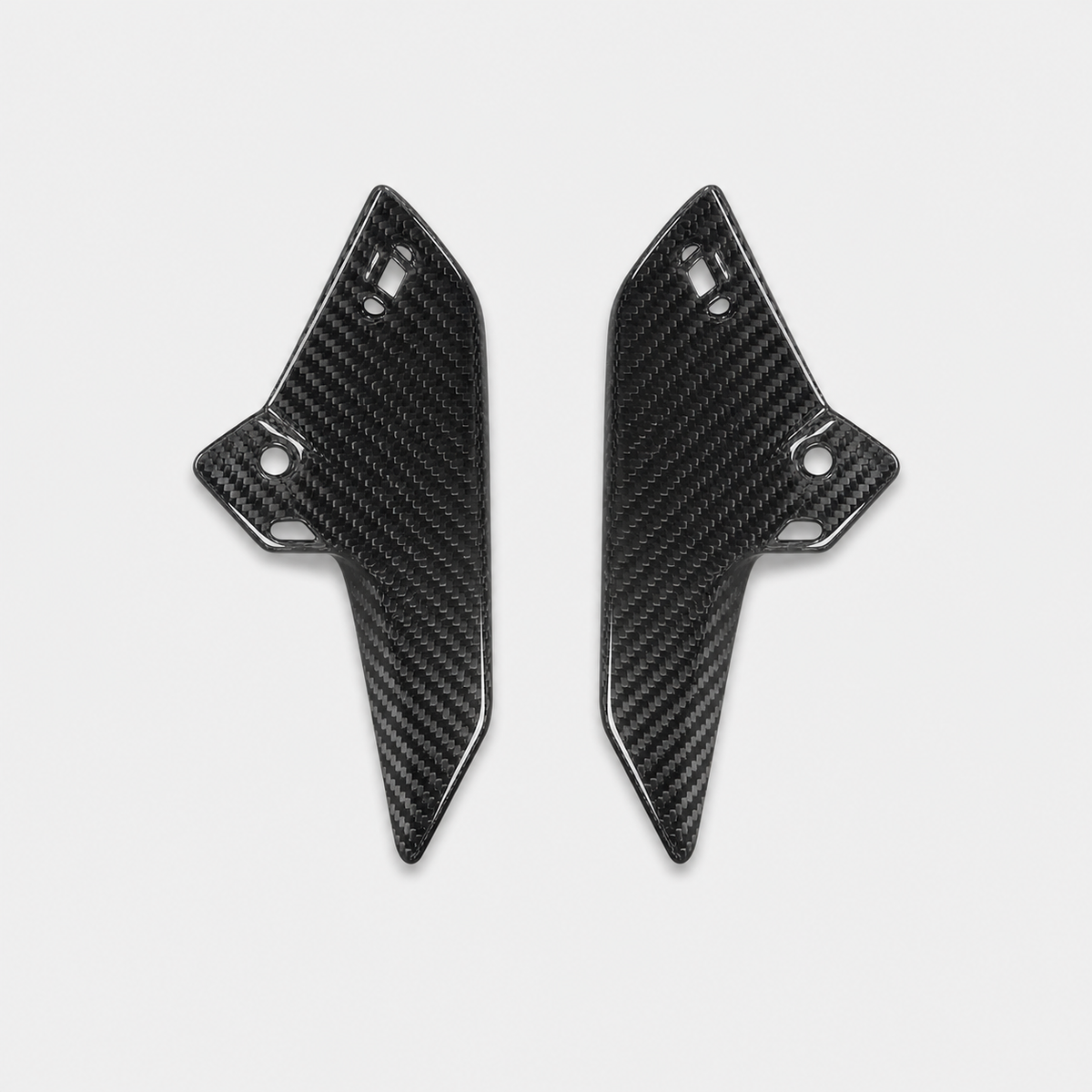 CFMOTO 450SR / 450SR-S dry carbon fiber Heel Guards