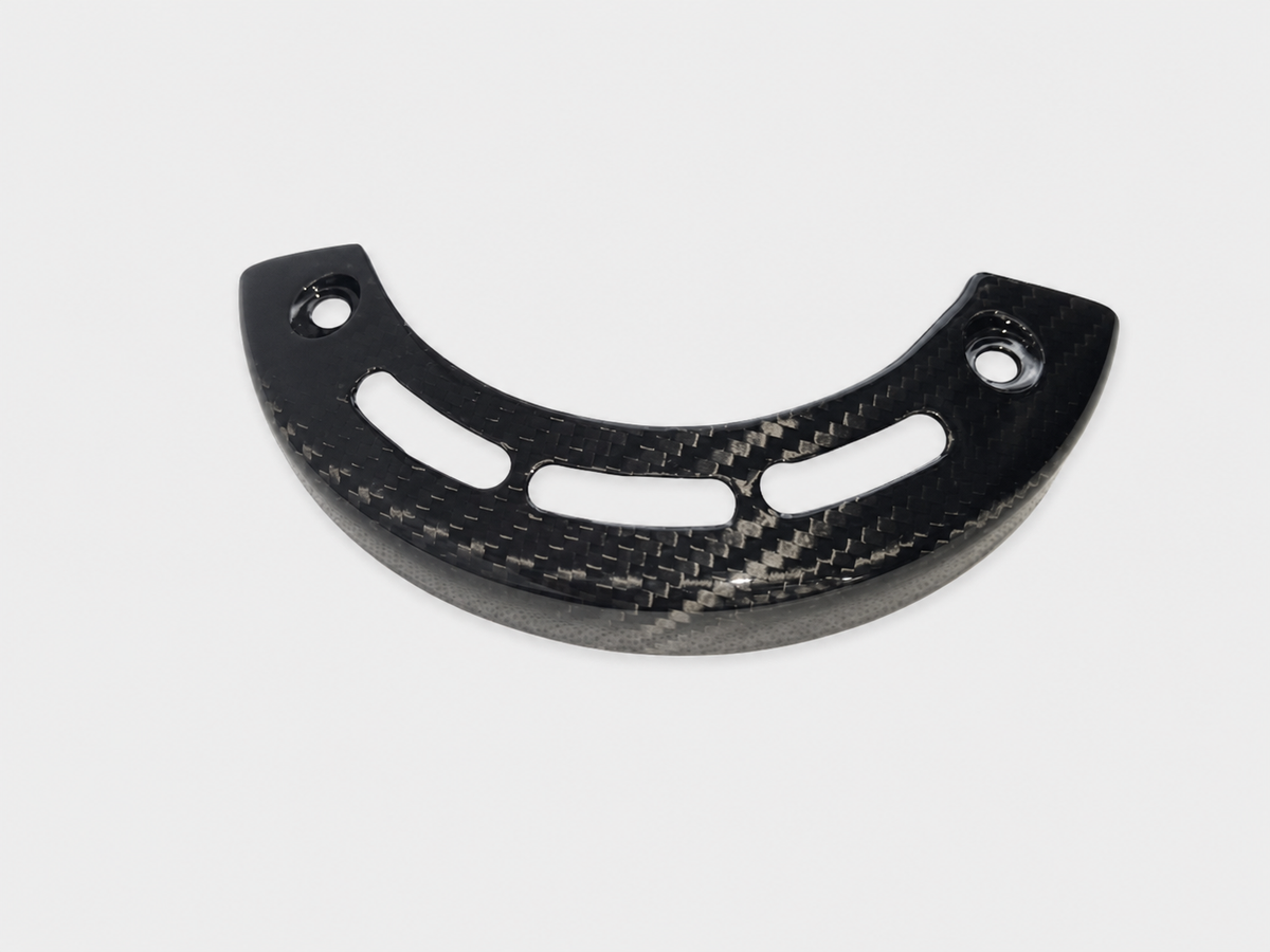 CFMOTO 675SR-R dry carbon fiber Engine Side Trim / Clutch Edge Cover