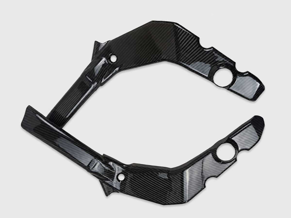 CFMOTO 675SR-R dry carbon fiber Frame Protection Cover