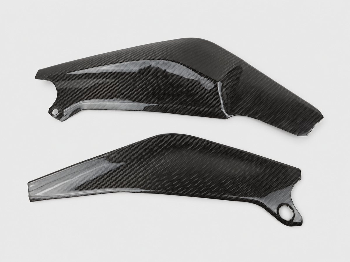 CFMOTO 675SR-R dry carbon fiber Swingarm Cover