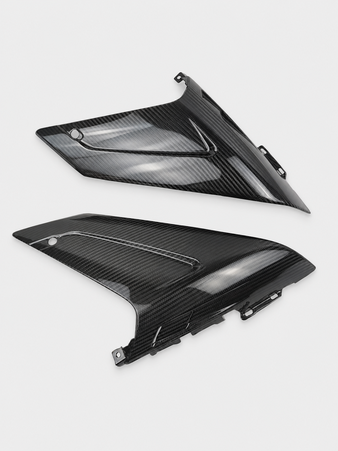 CFMOTO 675SR-R dry carbon fiber Winglets