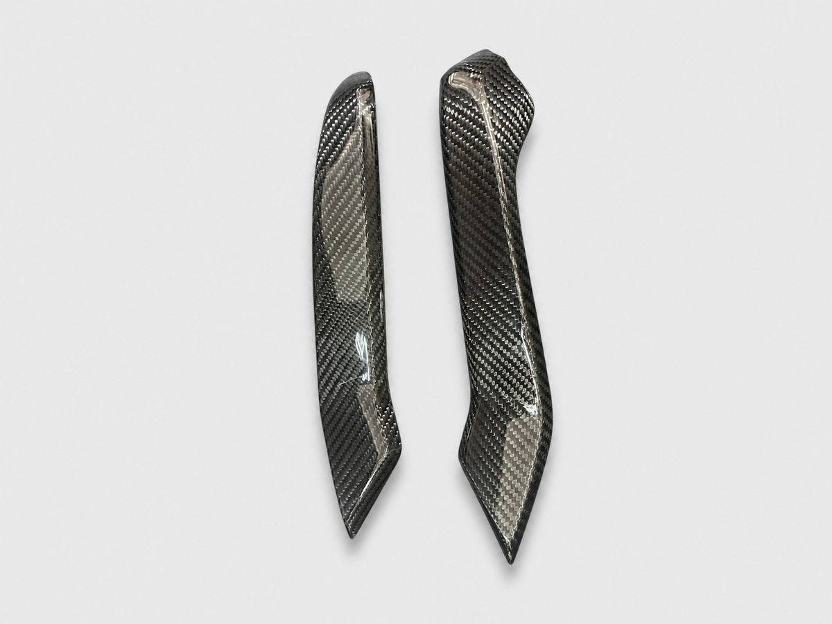 CFMOTO 800NK dry carbon fiber Headlight Trim Strips