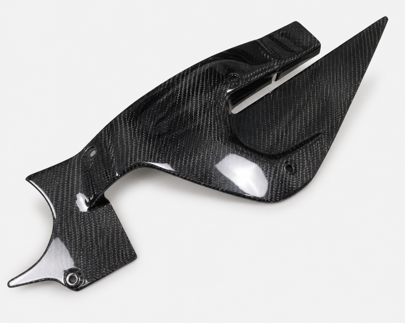 Kawasaki Ninja H2 dry carbon fiber Swingarm Covers – product view