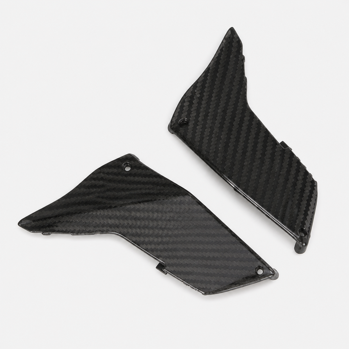 Kawasaki Ninja H2 dry carbon fiber Upper Winglets – product view