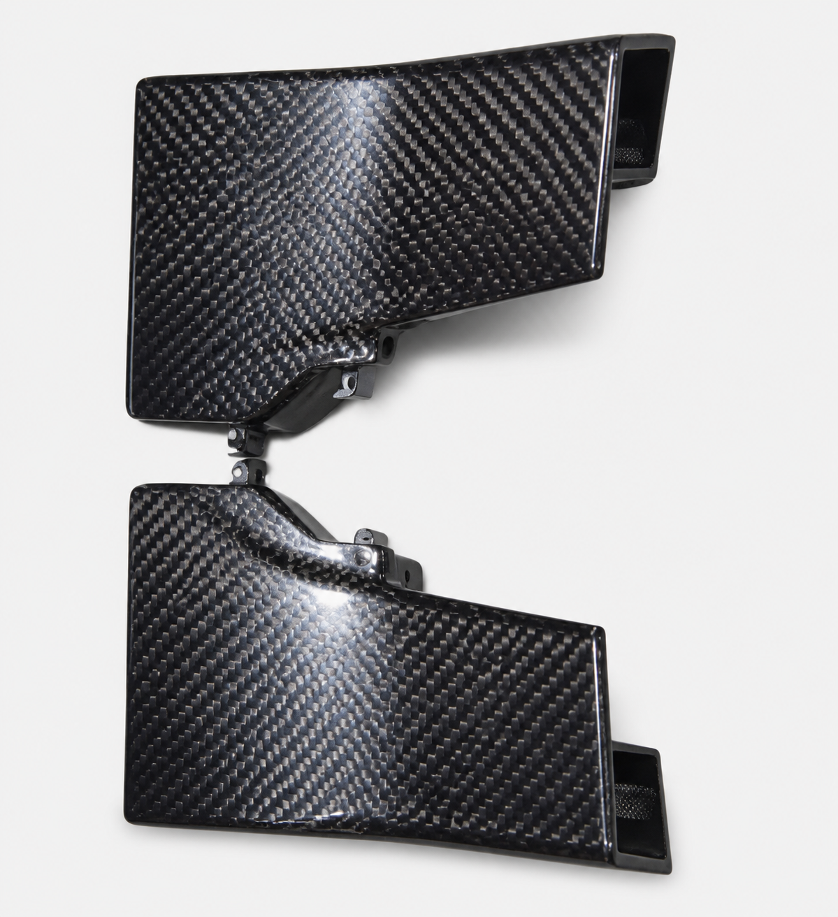 Kawasaki Ninja H2 dry carbon fiber Lower Winglets – product view