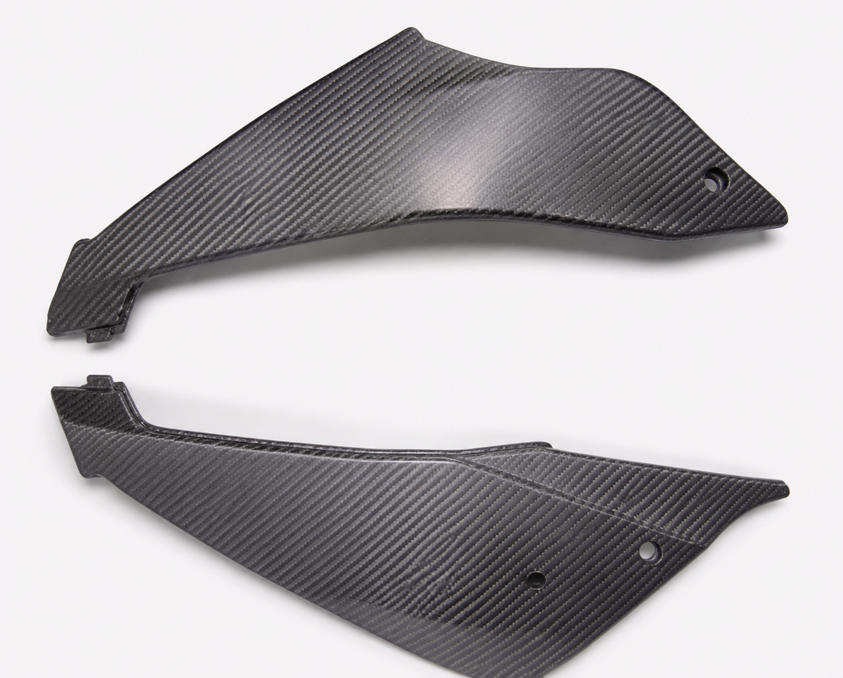 Kawasaki Ninja 650 dry carbon fiber Belly Pan – product view