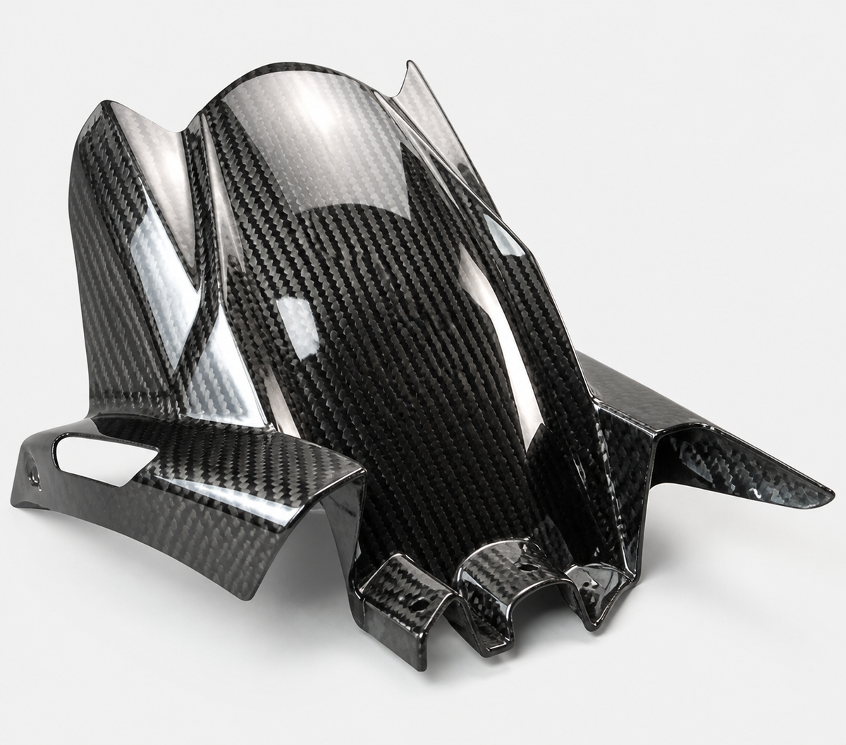 Kawasaki Ninja 650 dry carbon fiber Rear Hugger – product view