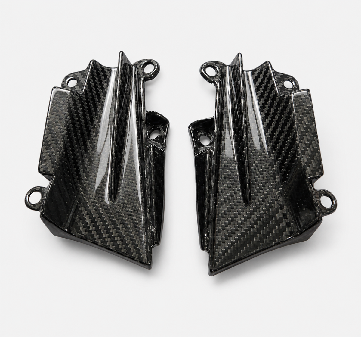 Kawasaki Z1000 dry carbon fiber Air Intake Side Covers – product view