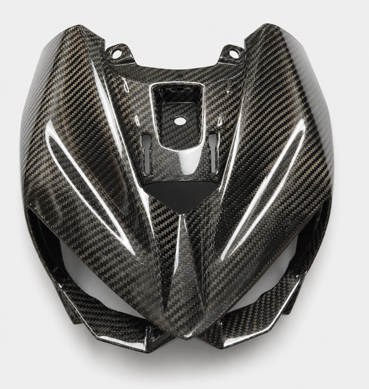 Kawasaki Z1000 dry carbon fiber Front Fairing – product view