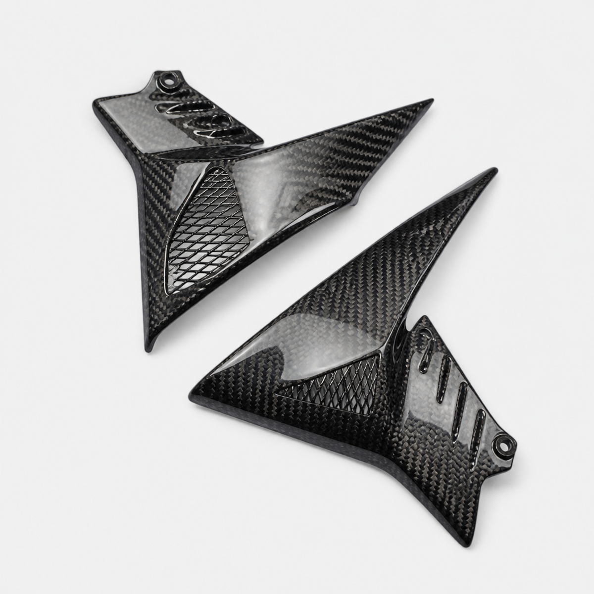 Kawasaki Z900 dry carbon fiber Air Intake Covers – product view