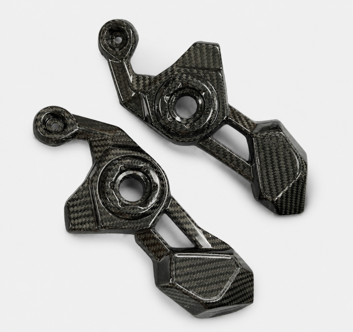 Kawasaki Z900 dry carbon fiber Lower Frame Covers – product view