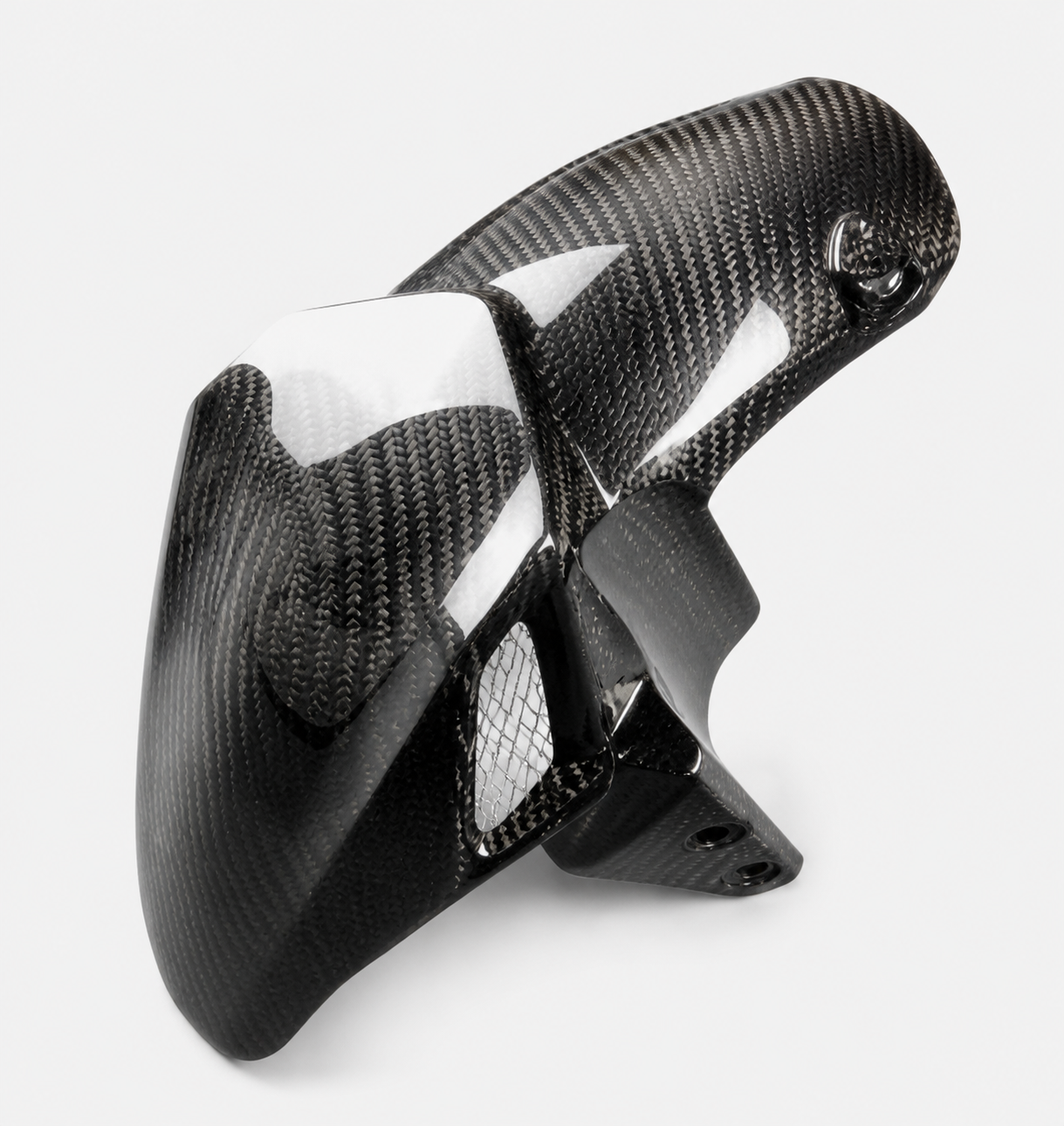 Kawasaki Z900 dry carbon fiber Front Fender – product view