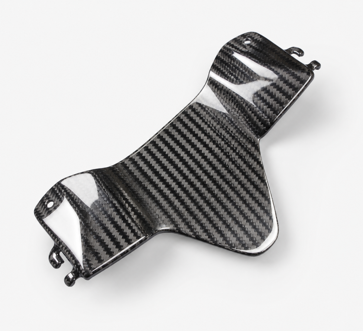 Kawasaki Z900 dry carbon fiber Lower Headlight Fairing – product view