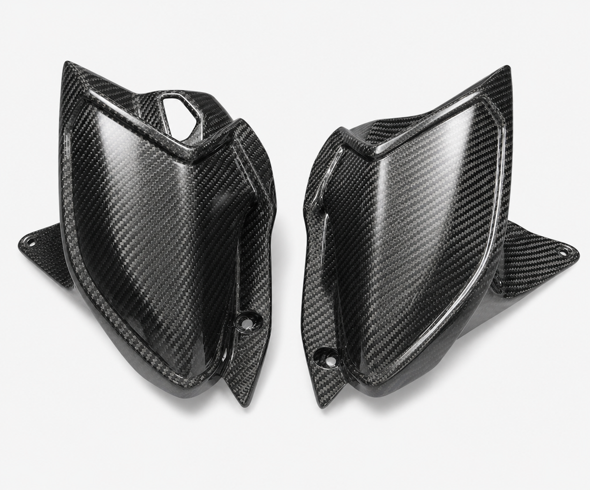 Kawasaki Z900 dry carbon fiber Air Intake Side Covers – product view