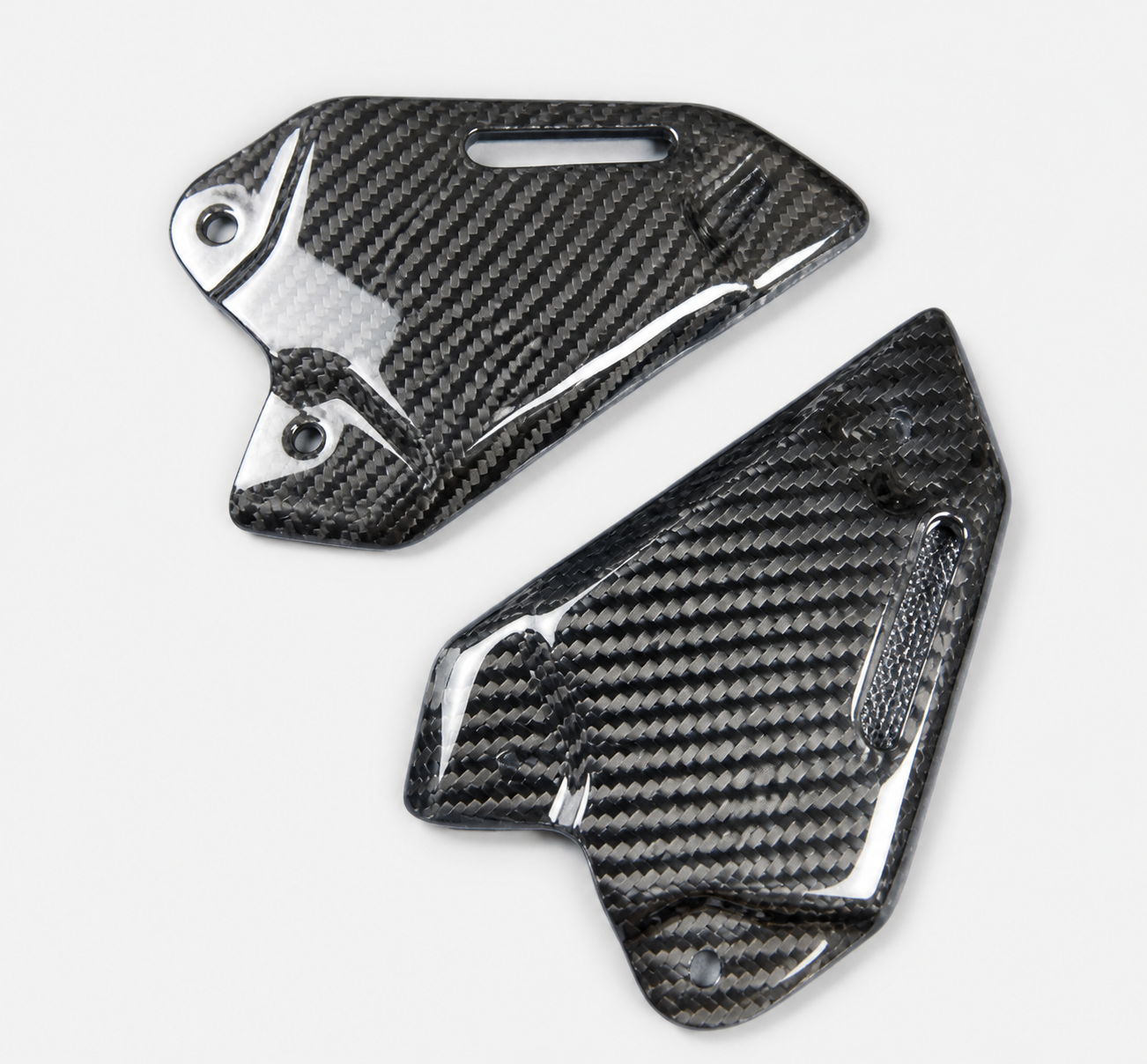 Kawasaki Z900 2017–2020 Dry Carbon Fiber Heel Guards product image