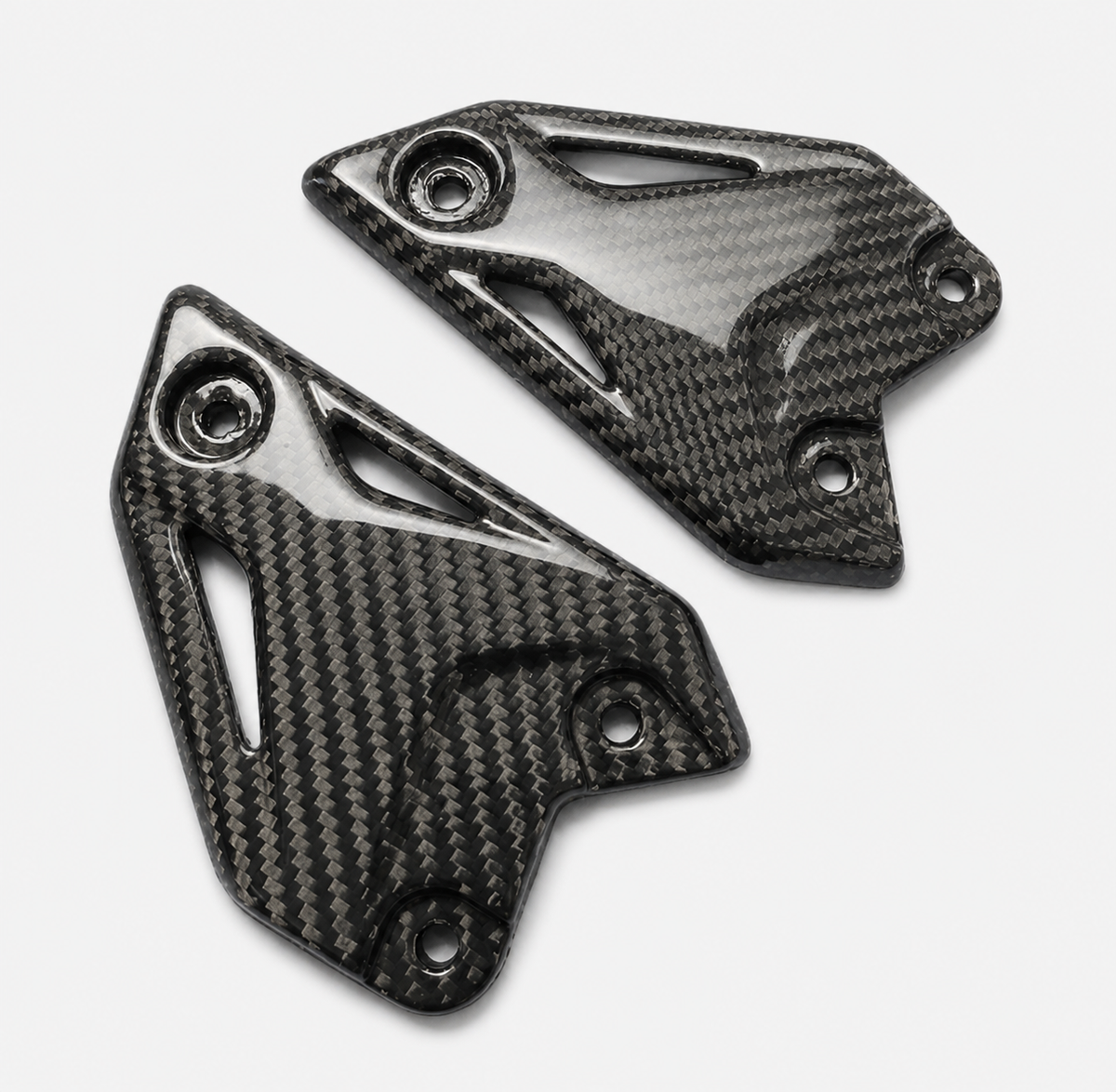 Kawasaki Z900 2025–2026 Dry Carbon Fiber Heel Guards product image
