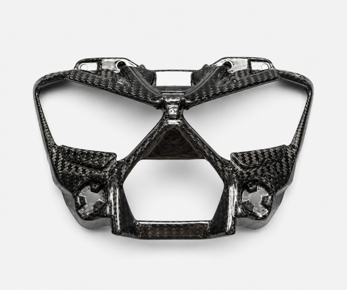 Kawasaki Z900 dry carbon fiber Front Fairing Base – product view