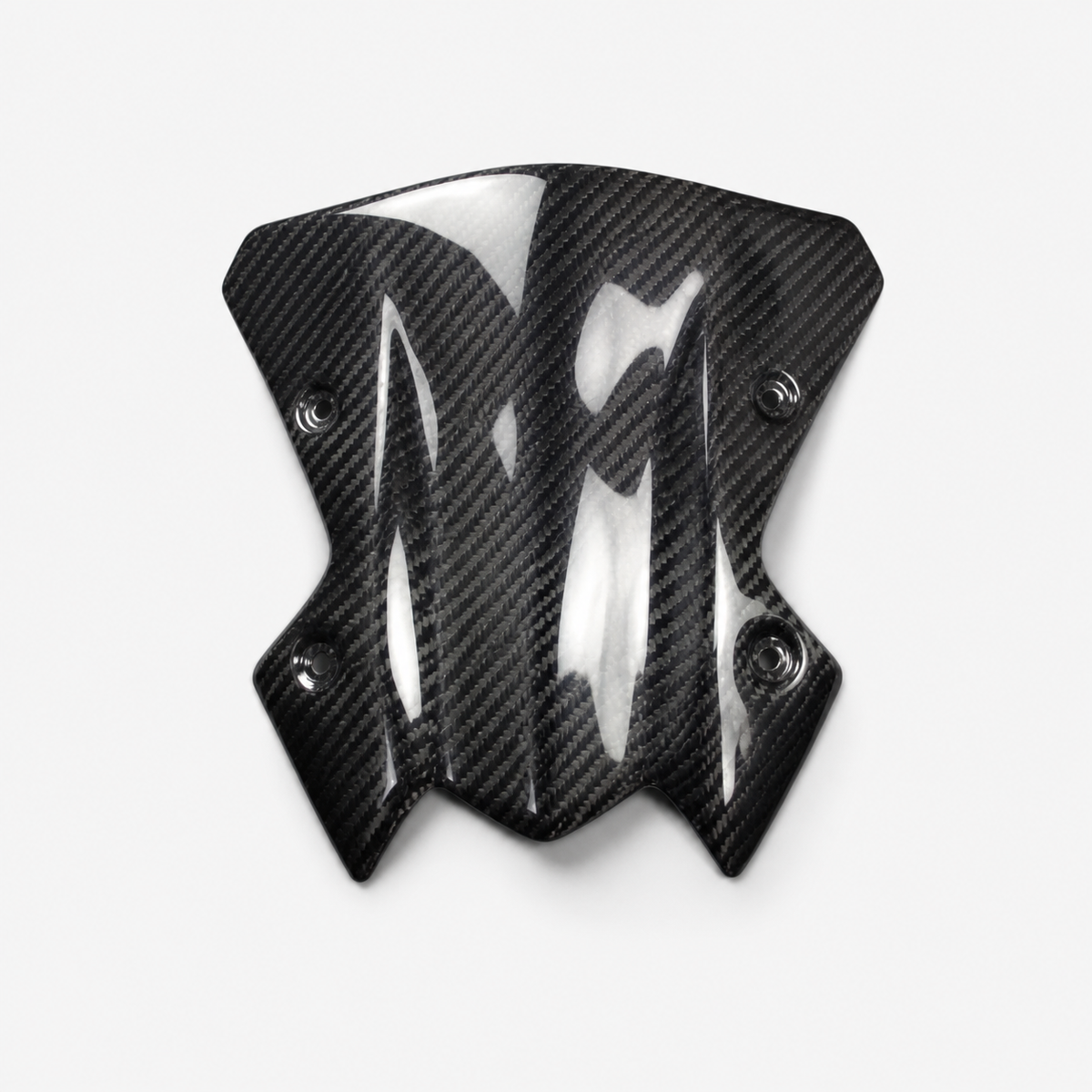 Kawasaki Z900 dry carbon fiber Windscreen – product view