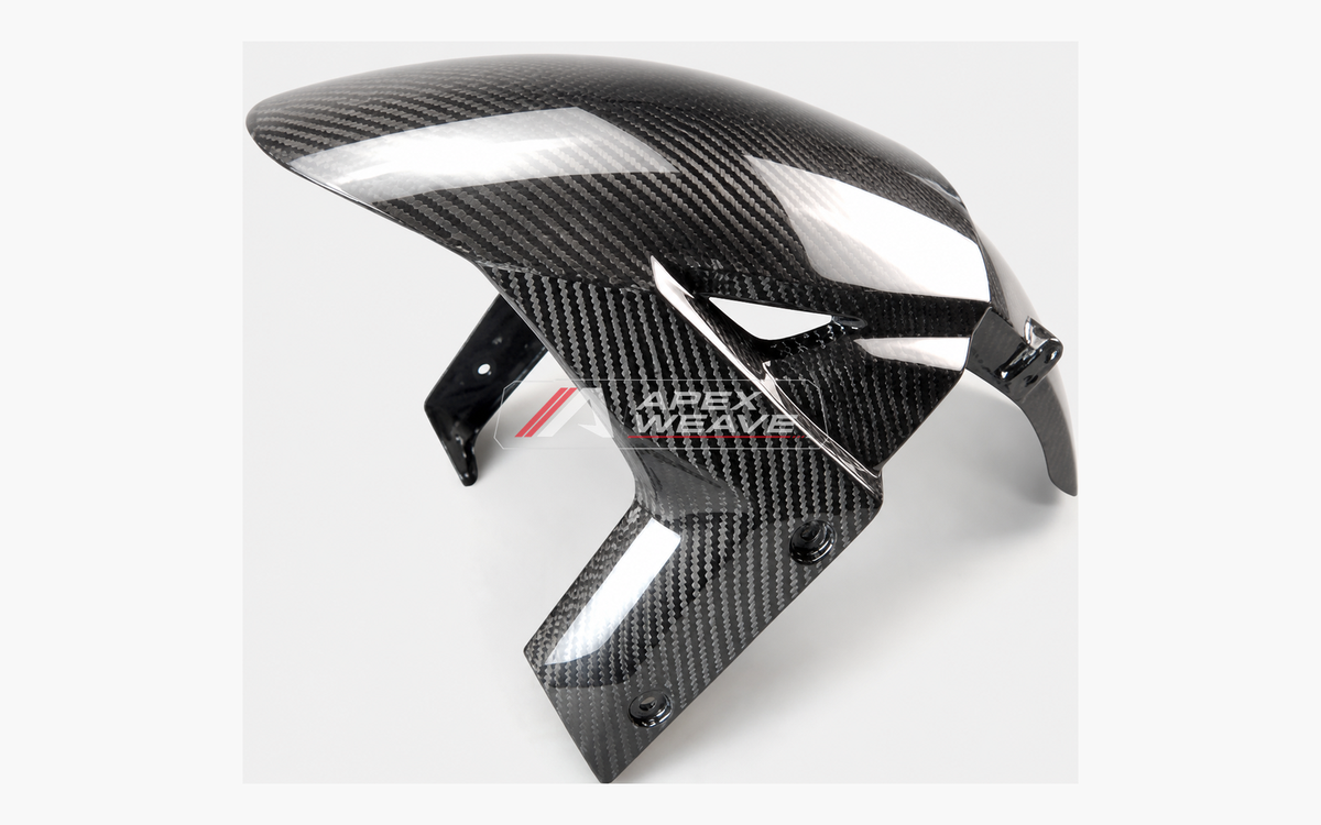 Kawasaki Ninja ZX-10R dry carbon fiber Front Fender – product view