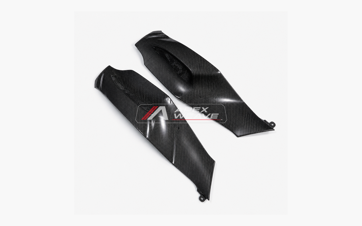 Kawasaki Ninja ZX-10R dry carbon fiber Tank Side Covers – product view