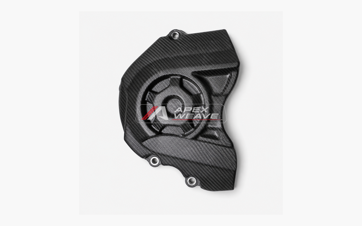Kawasaki Ninja ZX-10R dry carbon fiber Sprocket Cover – product view