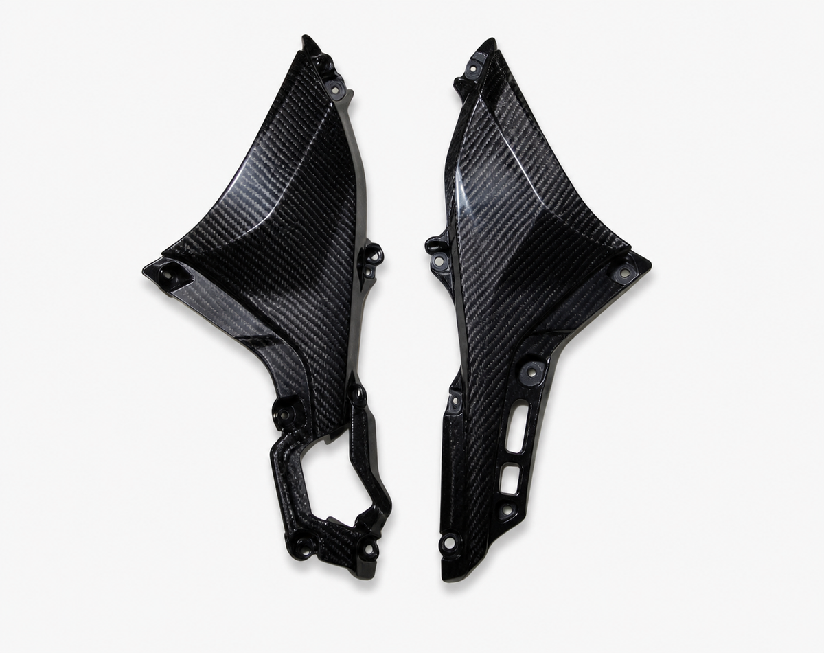Kawasaki Ninja ZX-25R dry carbon fiber Air Intake Inner Panels – product view