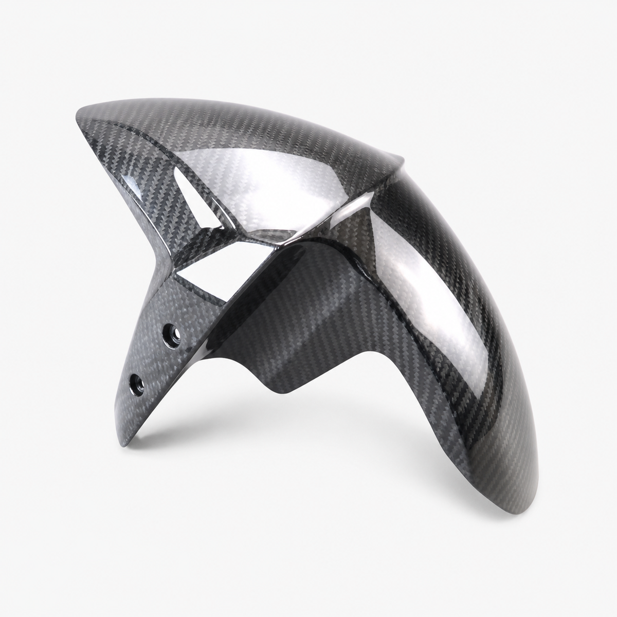 Kawasaki Ninja ZX-25R dry carbon fiber Front Fender – product view