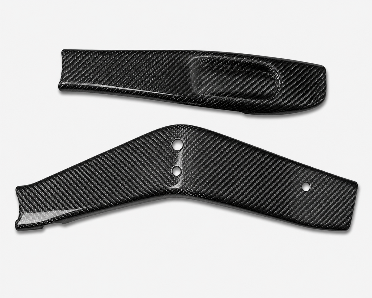 Kawasaki Ninja ZX-25R dry carbon fiber Swingarm Covers – product view