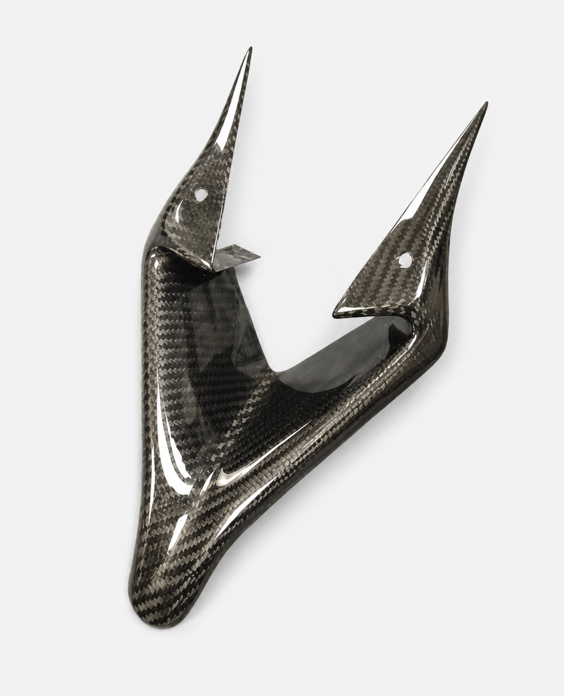 Kawasaki Ninja ZX-4R / ZX-4RR dry carbon fiber Air Intake Covers – product view