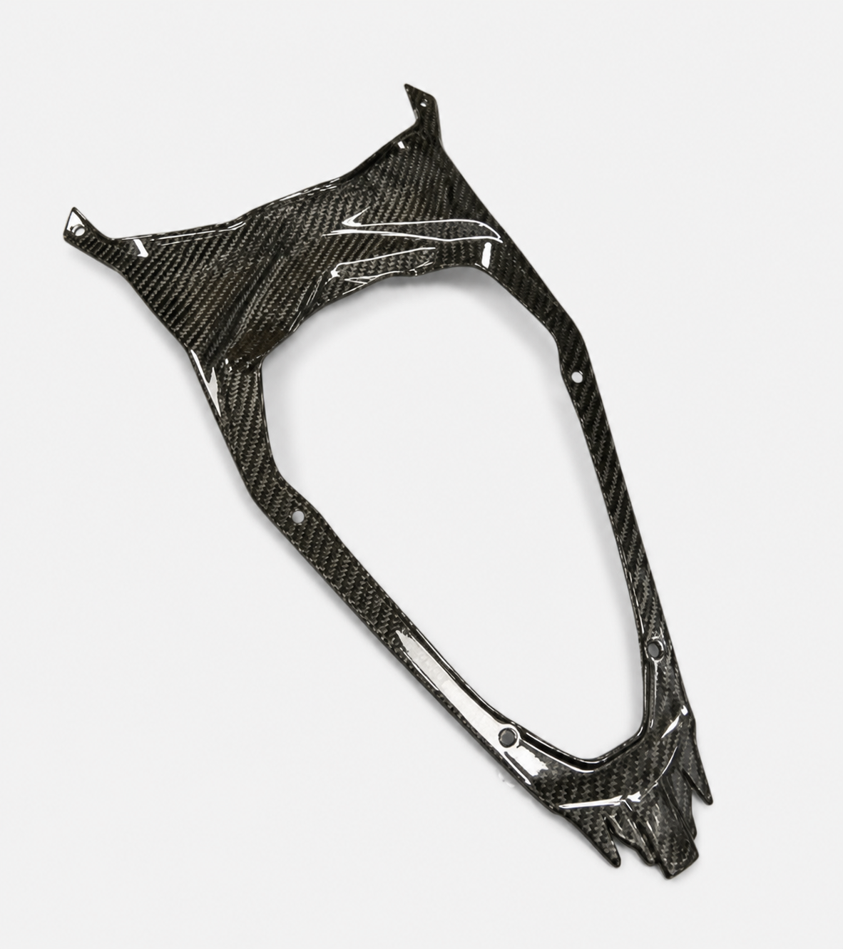 Kawasaki Ninja ZX-4R / ZX-4RR dry carbon fiber Rear Seat Surround Panel – product view