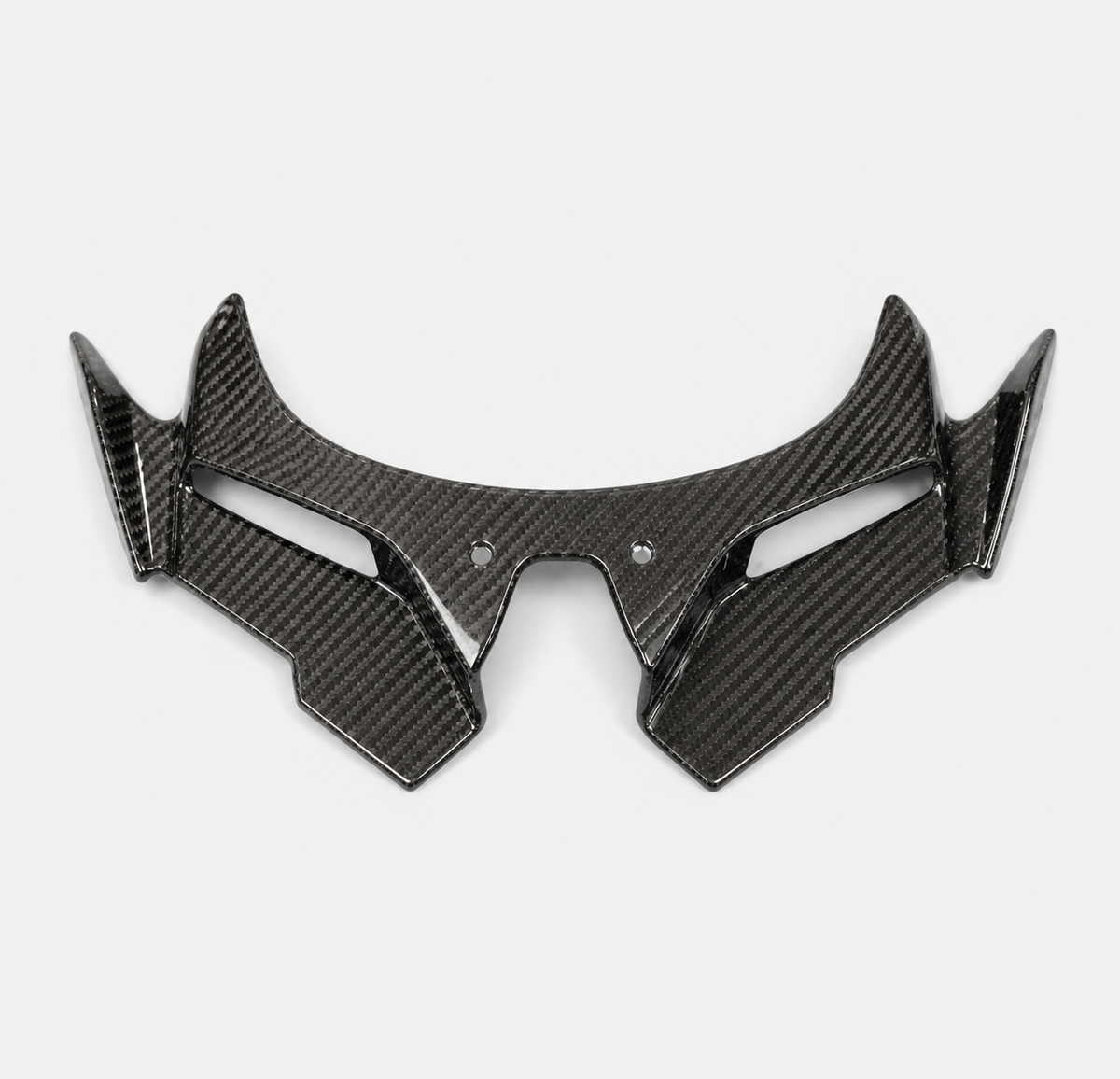 Kawasaki Ninja ZX-4R / ZX-4RR dry carbon fiber Lower Winglets – product view