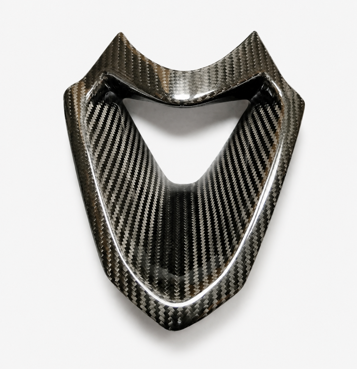 Kawasaki Ninja ZX-6R dry carbon fiber Ram-Air Intake Cover – product view