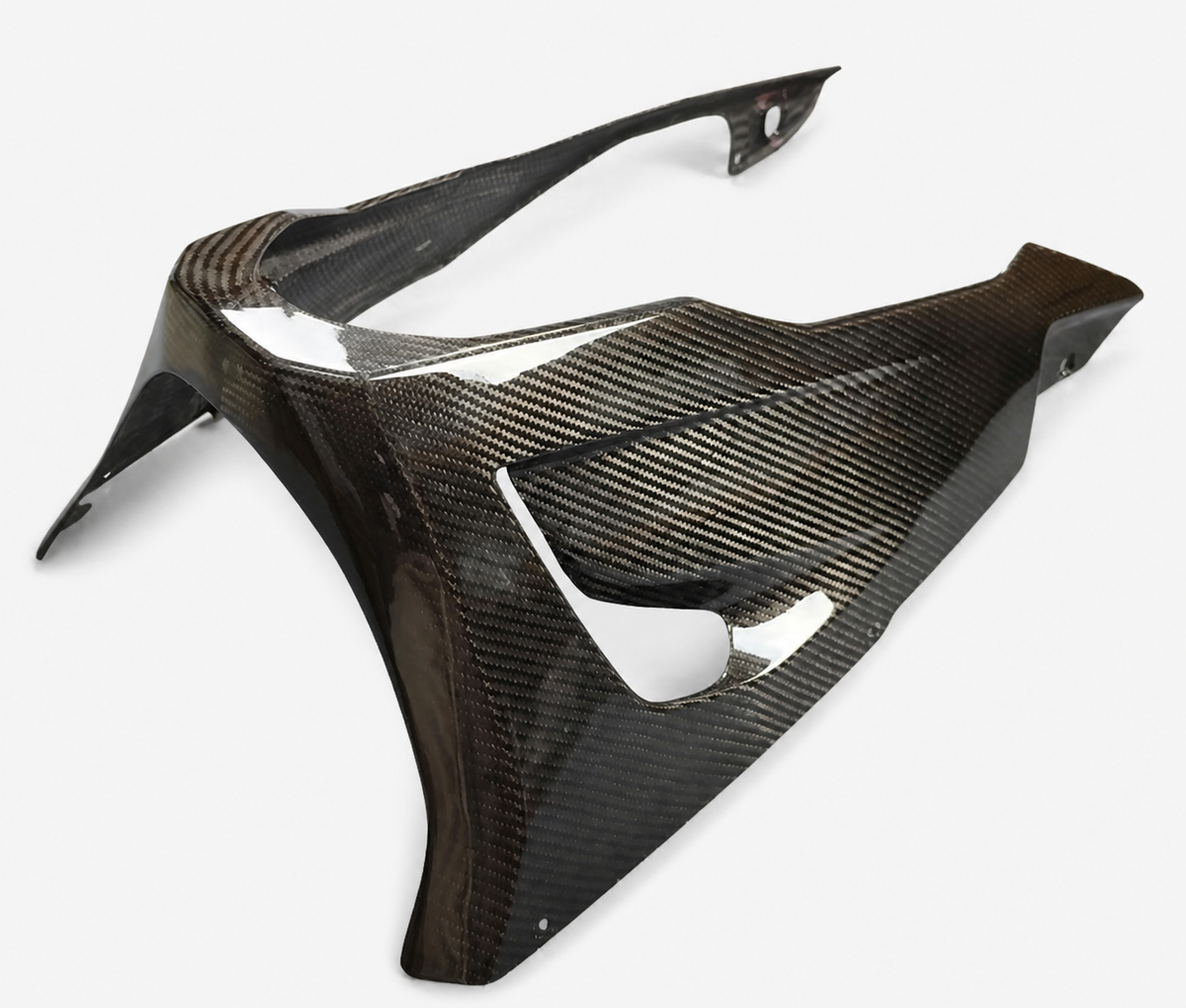 Kawasaki Ninja ZX-6R dry carbon fiber Belly Pan – product view