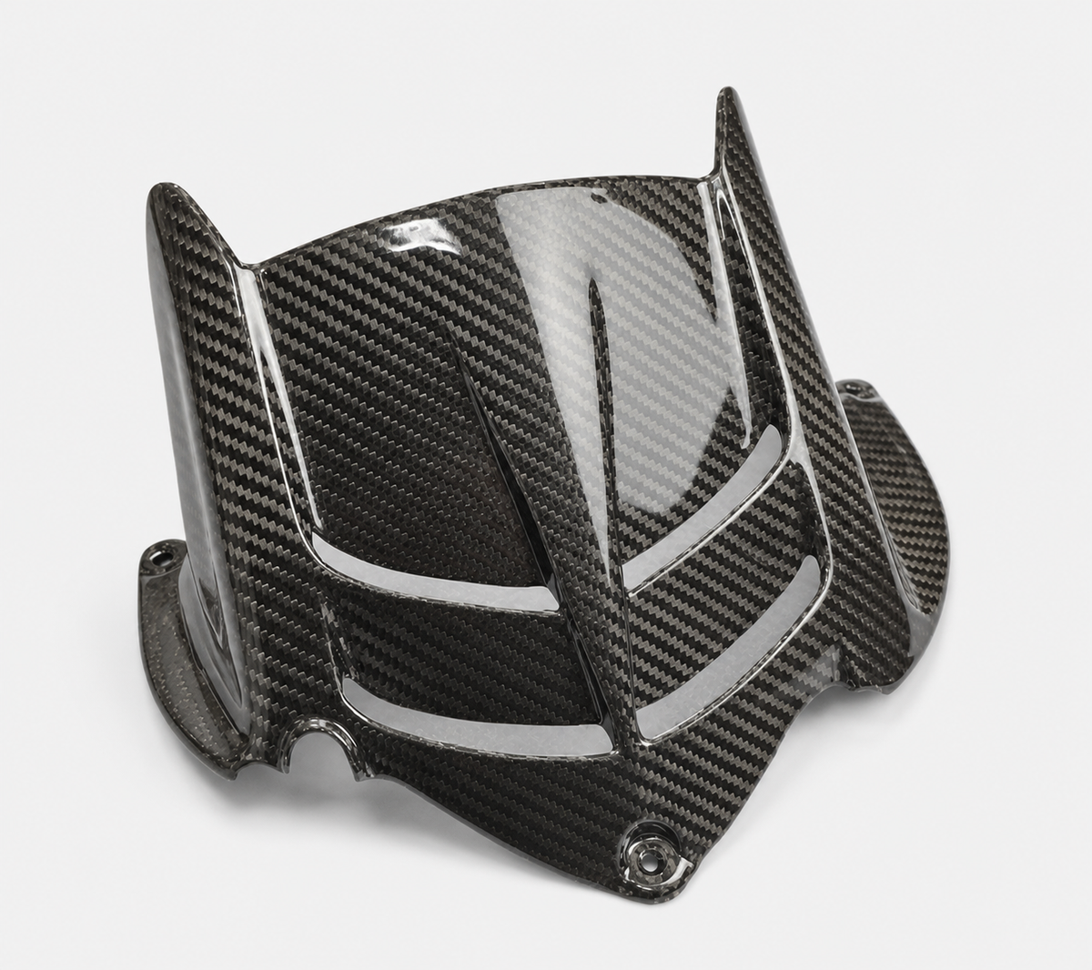 Kawasaki Ninja ZX-6R dry carbon fiber Standard Rear Hugger – product view