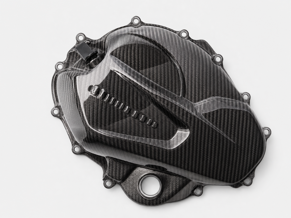 QJMotor SRK 800 RR dry carbon fiber Engine Cover