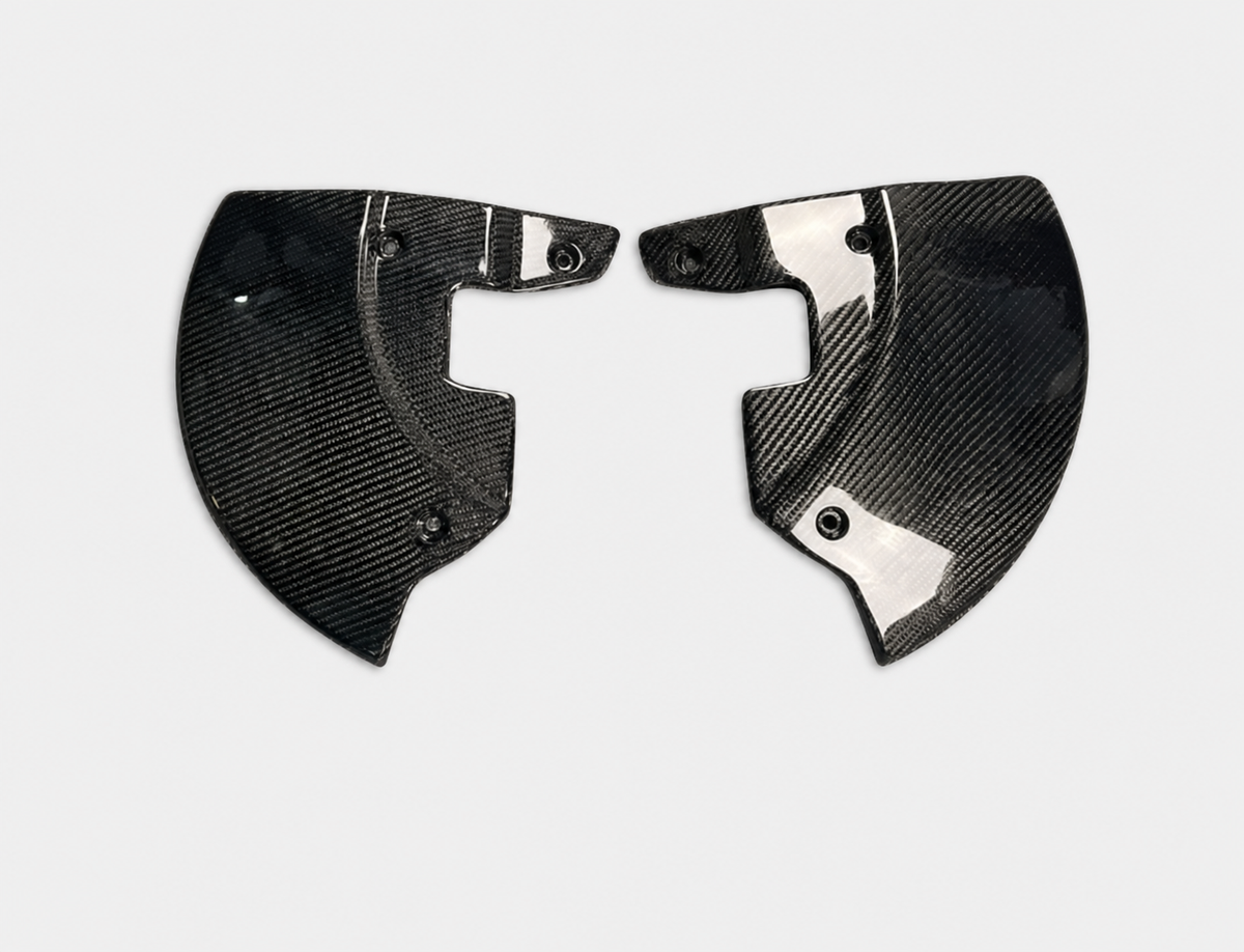 QJMotor SRK 800 RR dry carbon fiber Front Brake Disc Cover Set