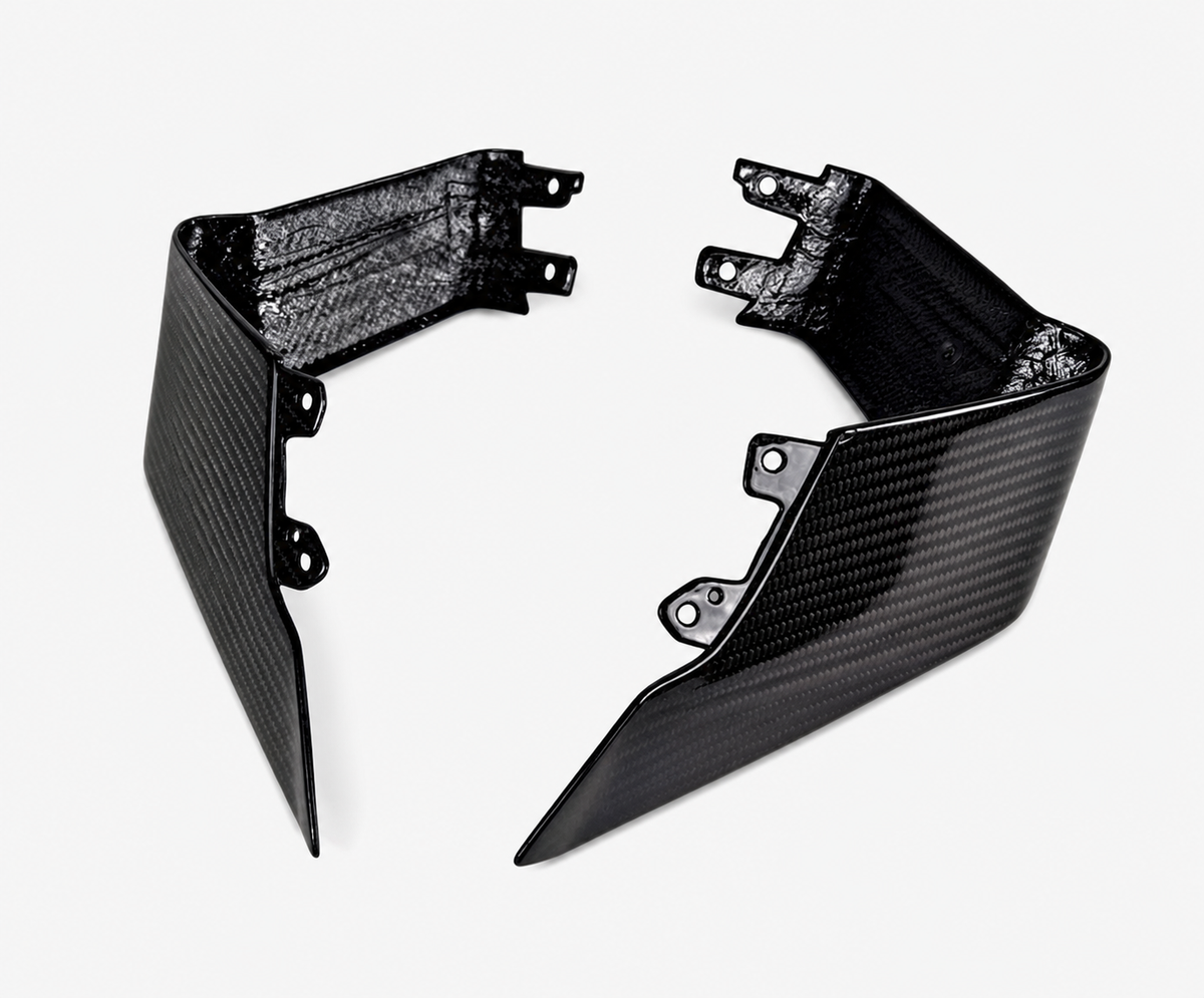 ZXMOTO 500RR dry carbon fiber Winglets