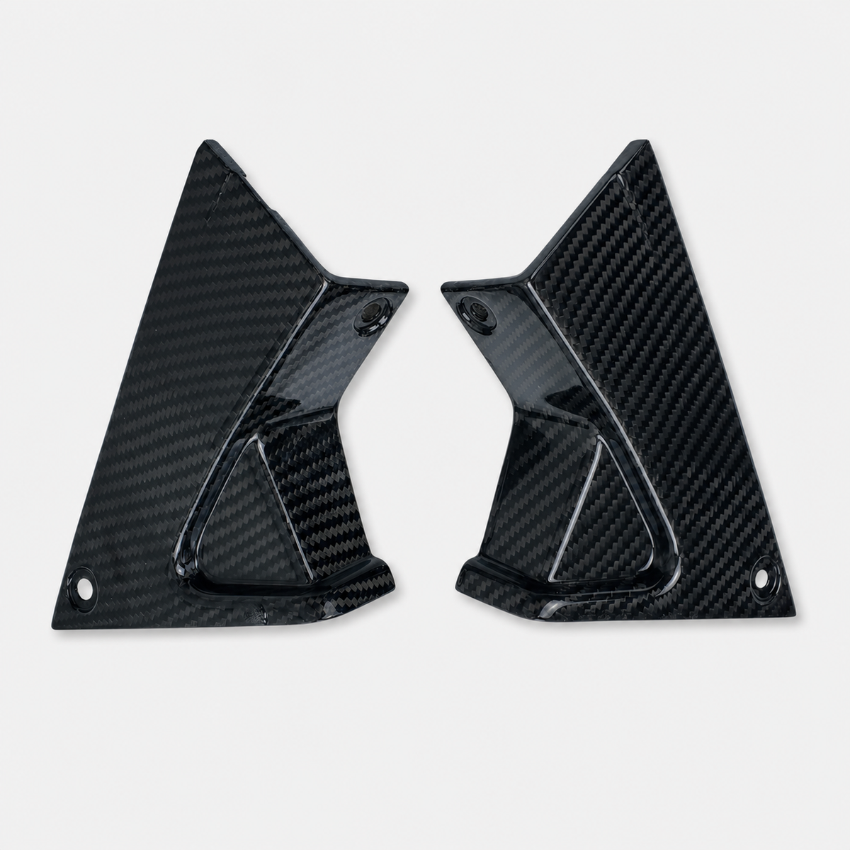 ZXMOTO 820RR dry carbon fiber Dashboard Side Trim – Lower