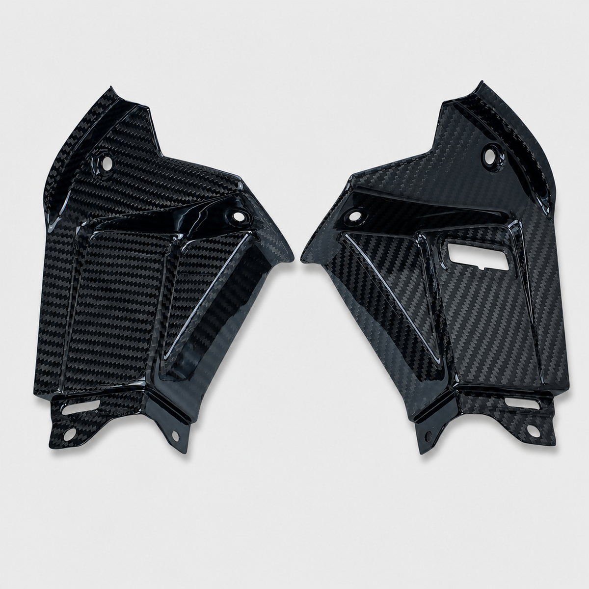 ZXMOTO 820RR dry carbon fiber Dashboard Side Trim – Upper