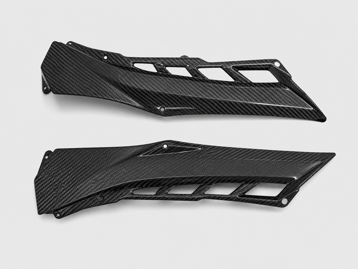 ZXMOTO 820RR dry carbon fiber Side Fairing Panels
