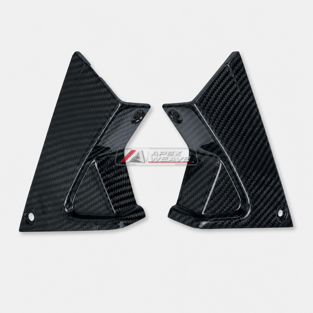ZXMOTO 820RR dry carbon fiber Dashboard Side Trim – Lower
