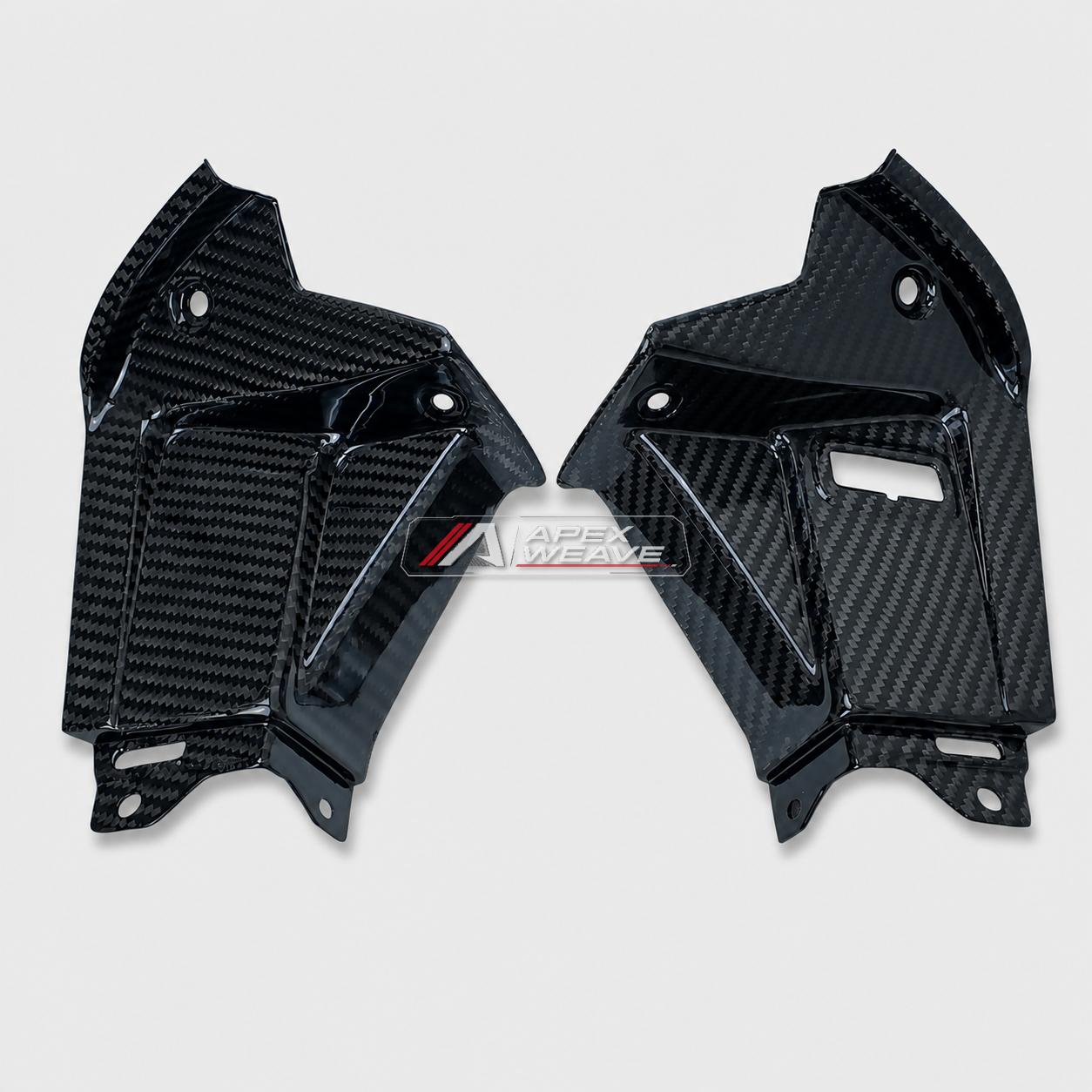 ZXMOTO 820RR dry carbon fiber Dashboard Side Trim – Upper