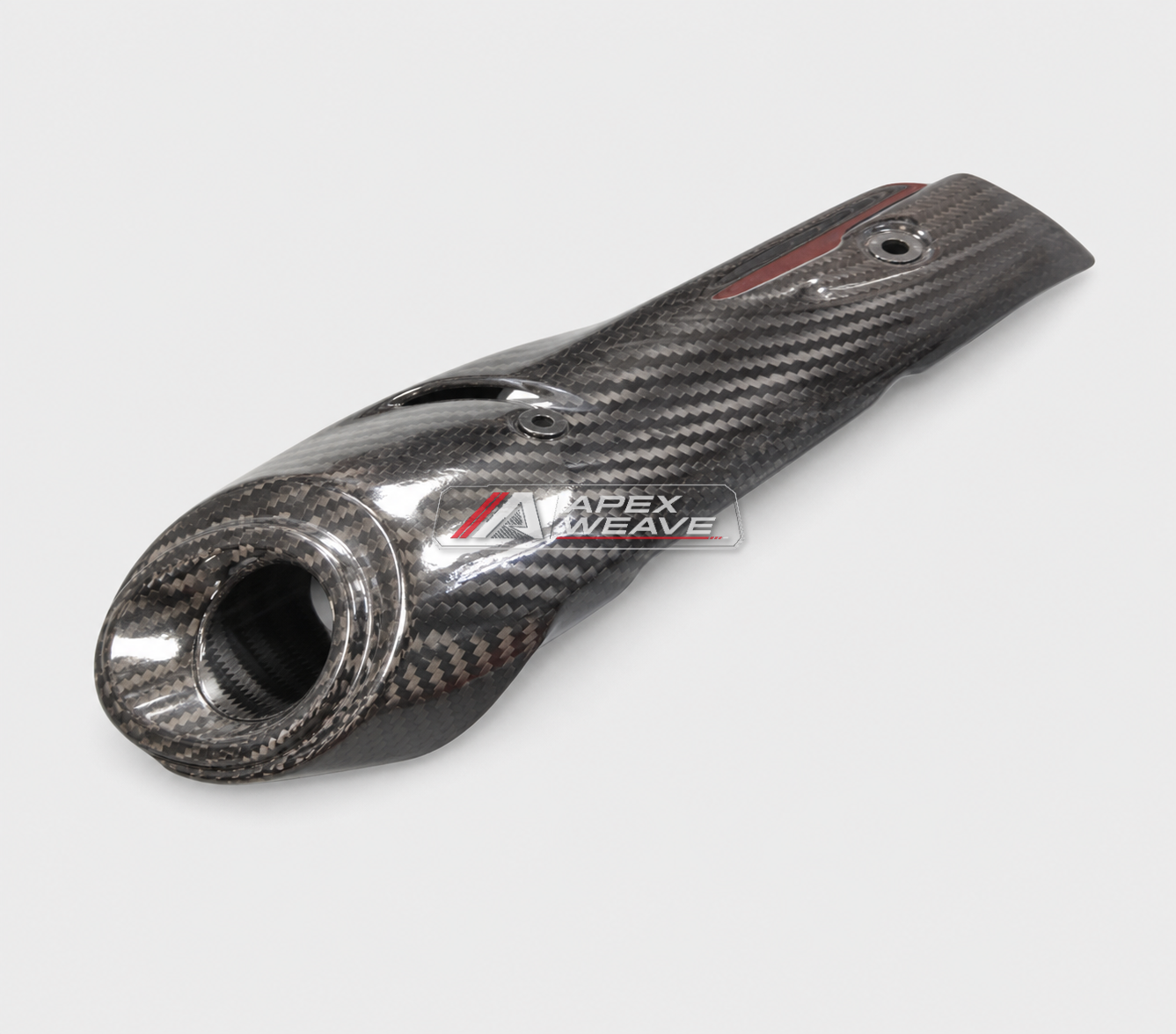 CFMOTO 450SR / 450SR-S dry carbon fiber Single-Sided Swingarm Muffler Cover
