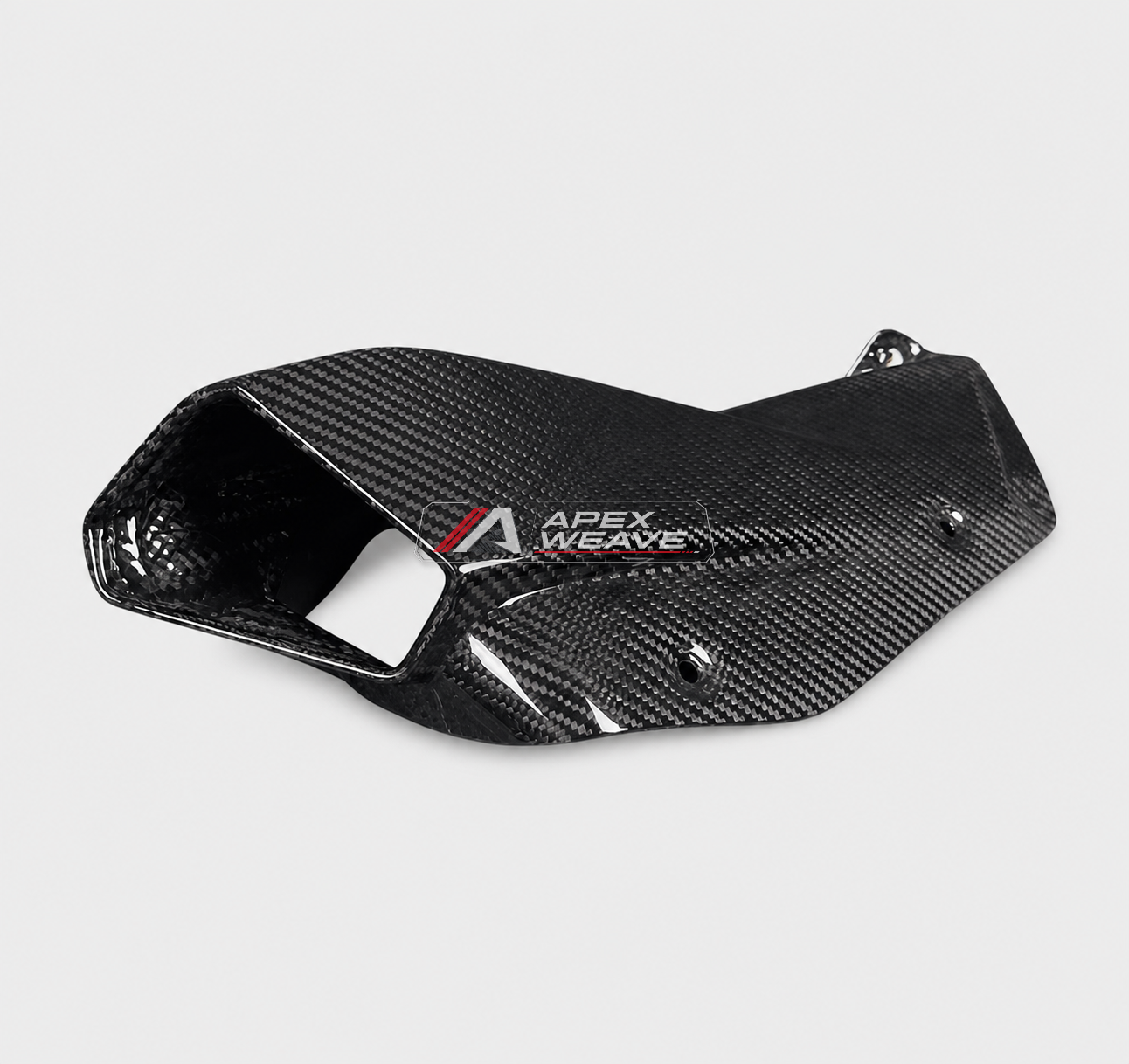 CFMOTO 675SR-R dry carbon fiber Exhaust Heat Shield