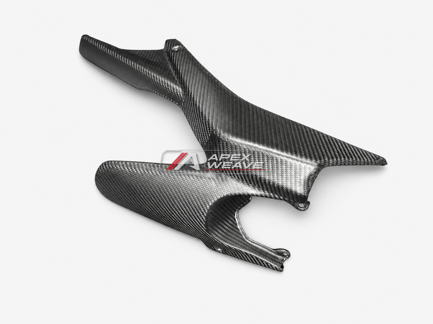 CFMOTO 675NK dry carbon fiber Extended Rear Hugger