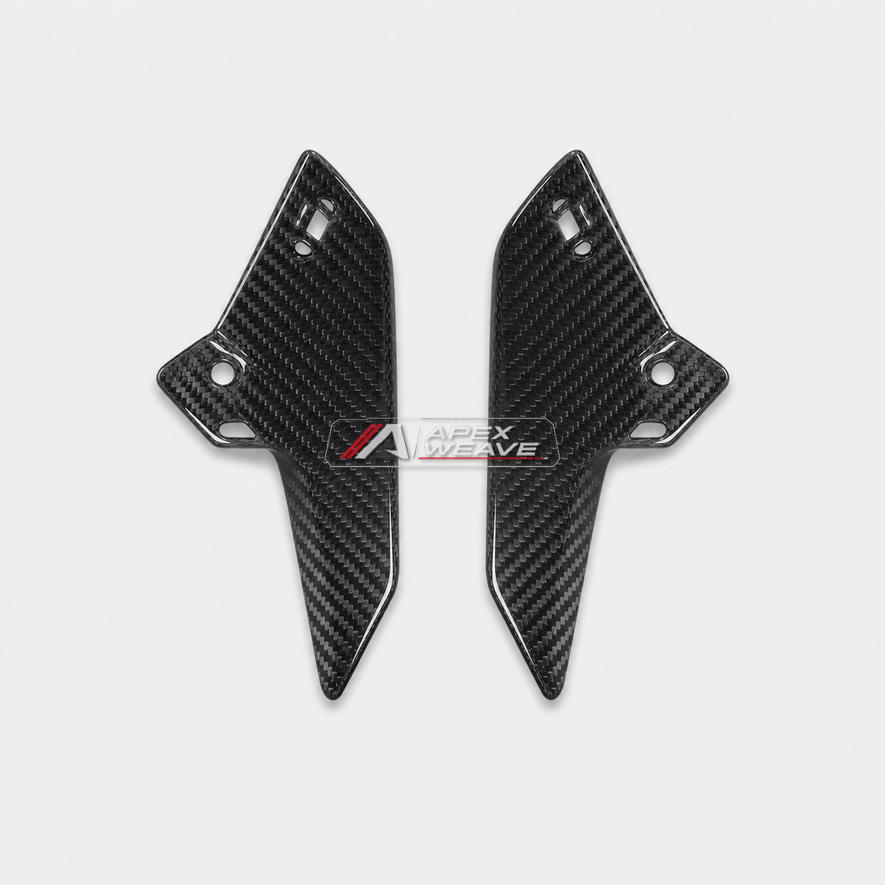 CFMOTO 450SR / 450SR-S dry carbon fiber Heel Guards