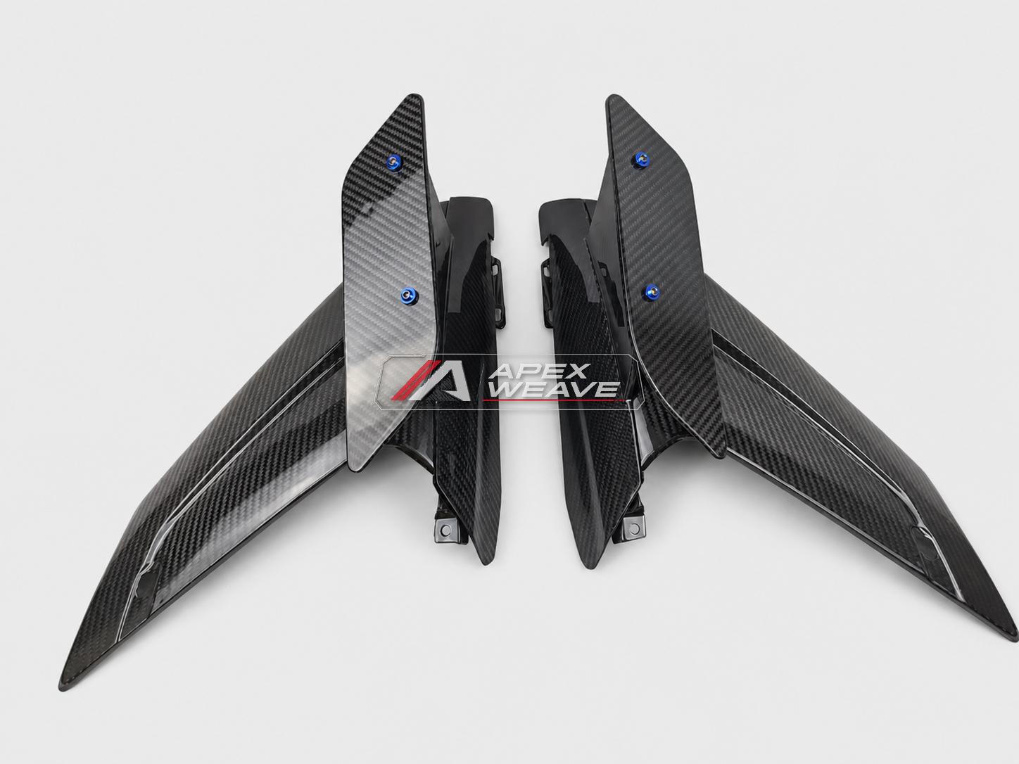 CFMOTO 675SR-R dry carbon fiber Integrated +Concept Winglets