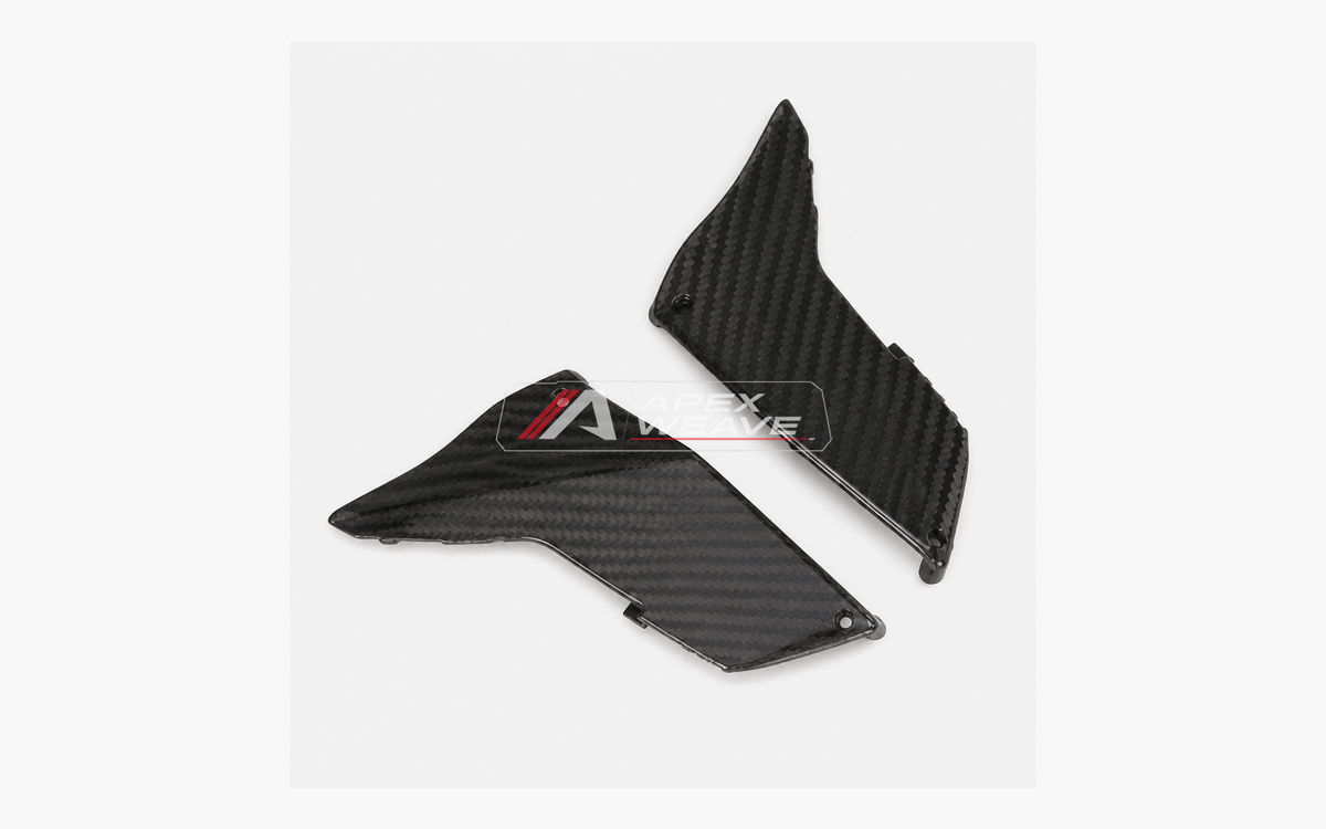 Kawasaki Ninja H2 dry carbon fiber Upper Winglets – product view