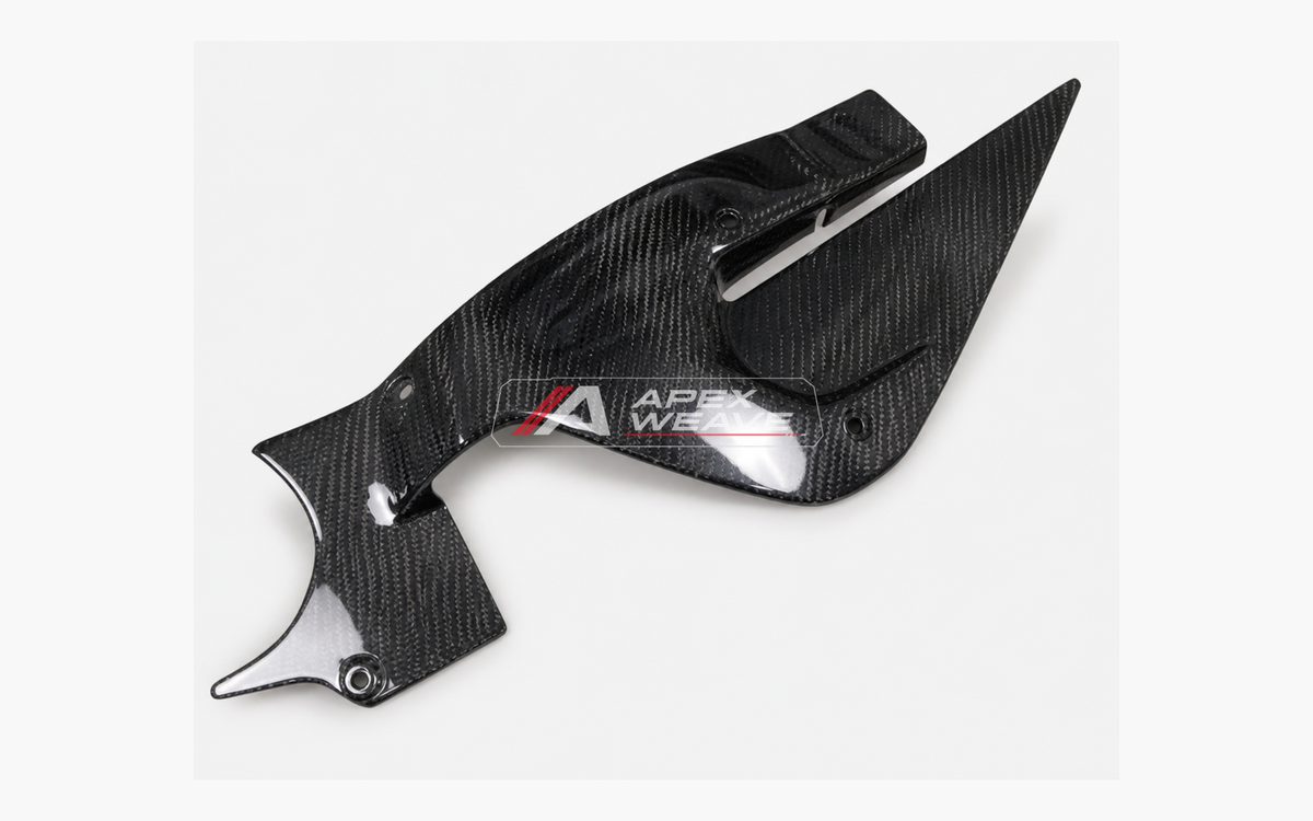 Kawasaki Ninja H2 dry carbon fiber Swingarm Covers – product view