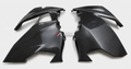 Kawasaki Ninja 400 dry carbon fiber Right Main Fairing Panel Set – product view